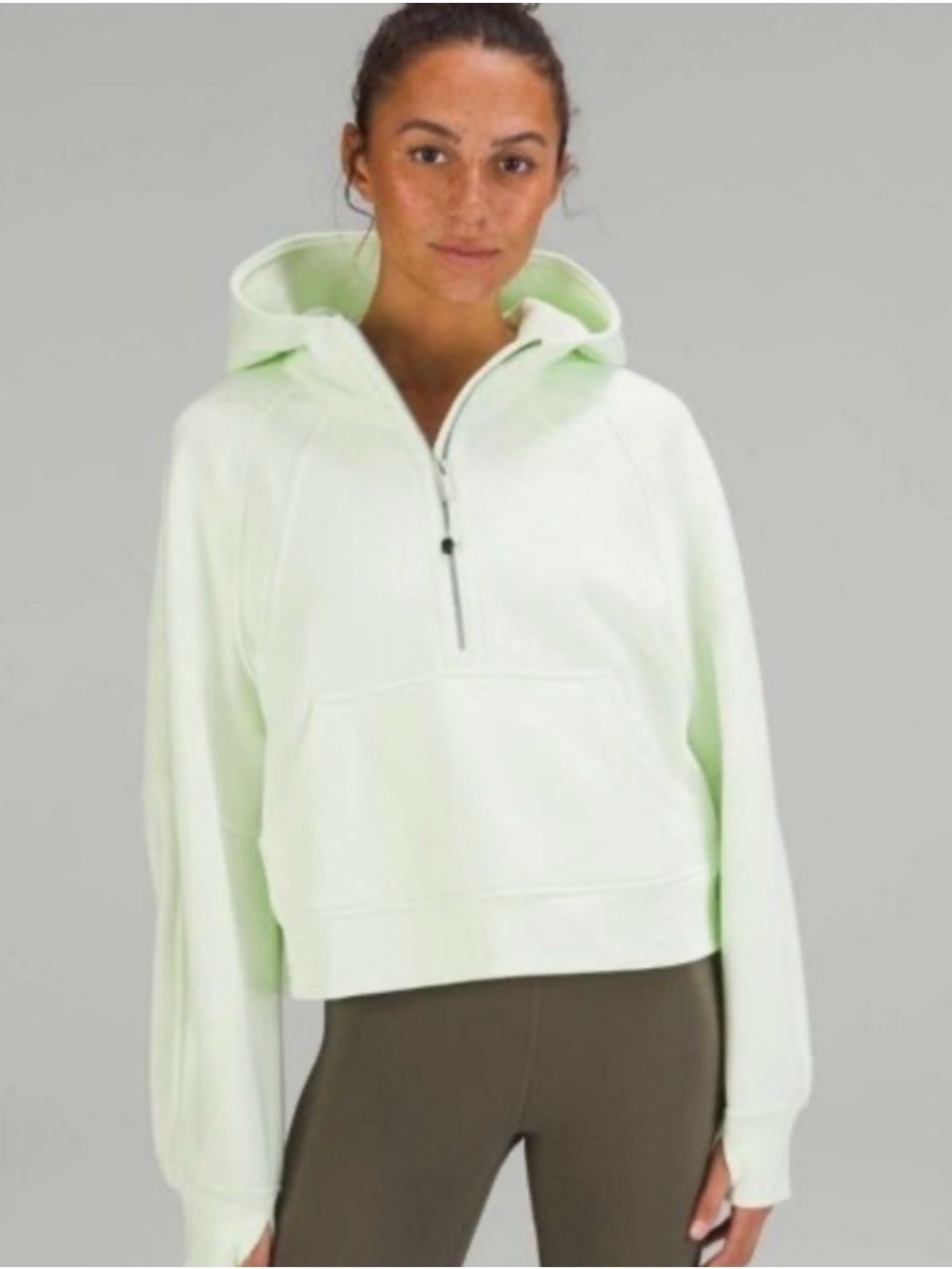 Lululemon Scuba Oversized Half-Zip Hoodie Faded Zap XS/S